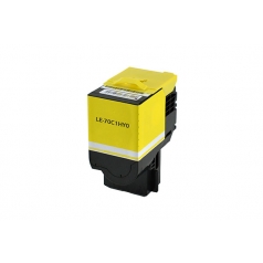 Lexmark 701HY High Yield Yellow Compatible Toner Cartridge
