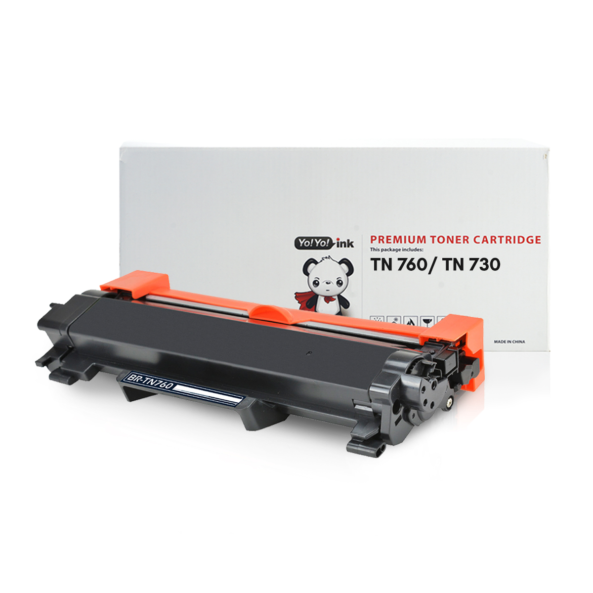 Brother TN 760 Black High Yield Toner Cartridge, Up to 3,000 Pages