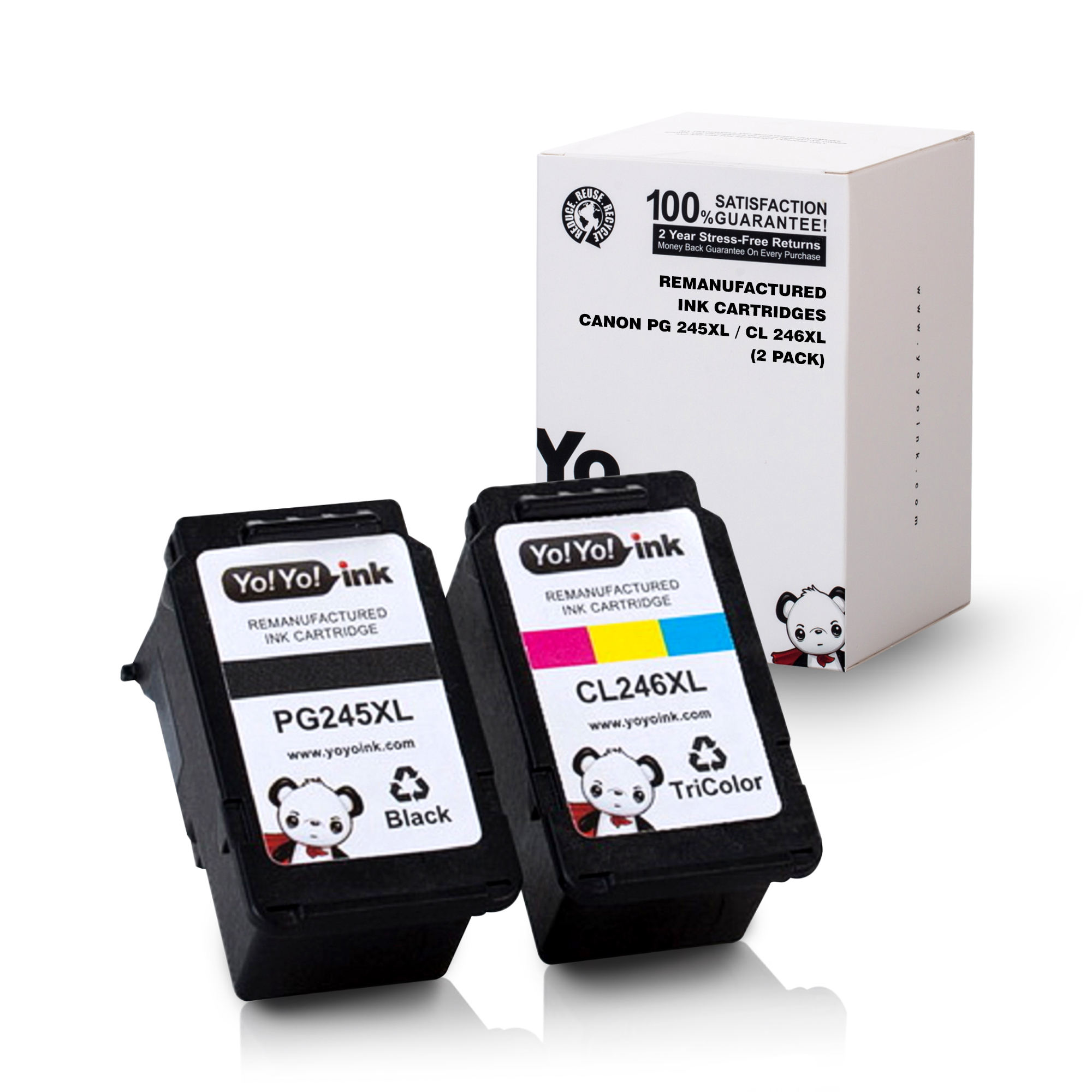 Canon & CL-246 XL Remanufactured Ink Combo | YoyoInk
