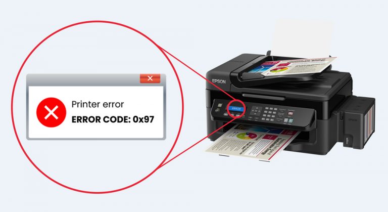 epson error on printer control panel